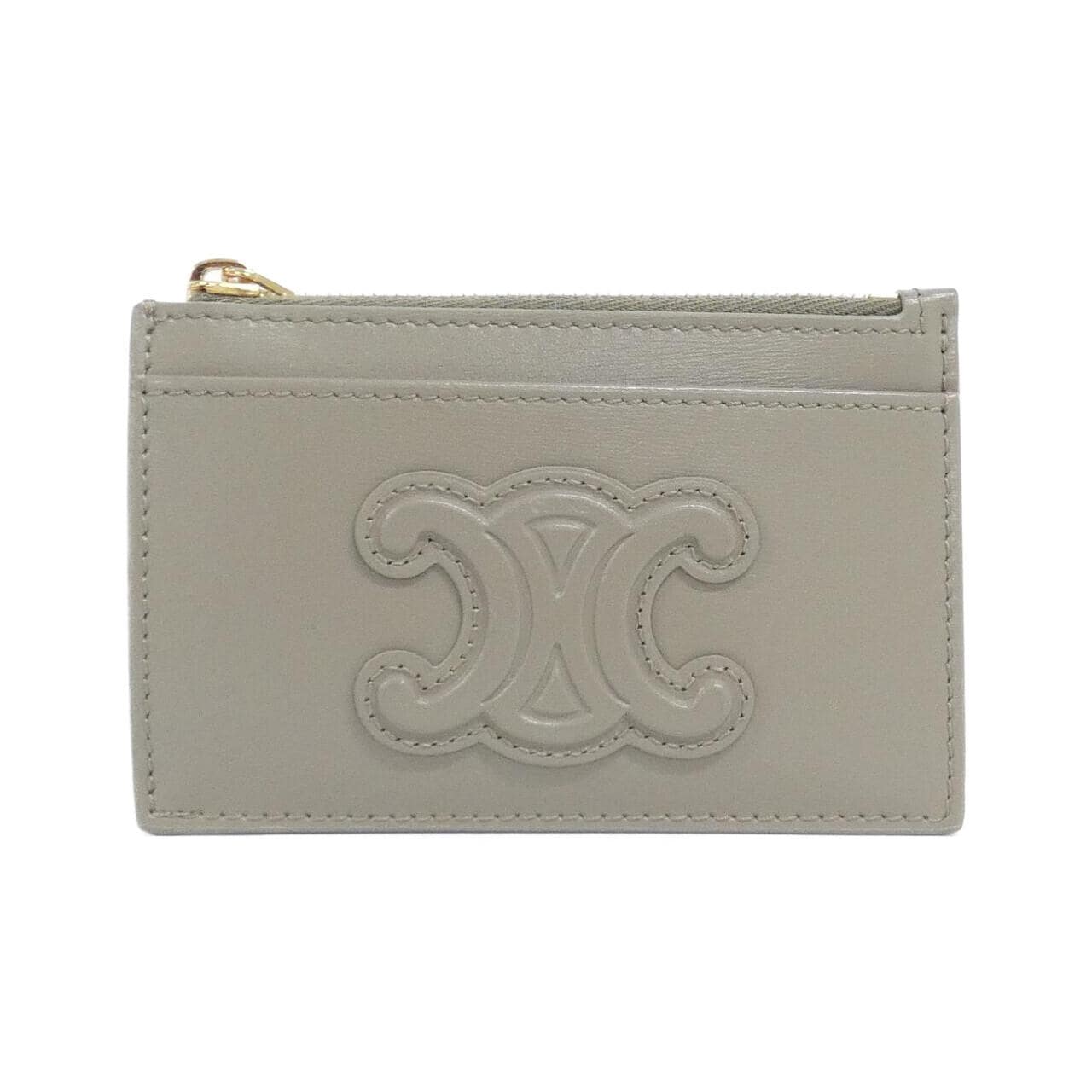 セリーヌ ジップ カード ホルダー キュイル 10K583EMH コインケース