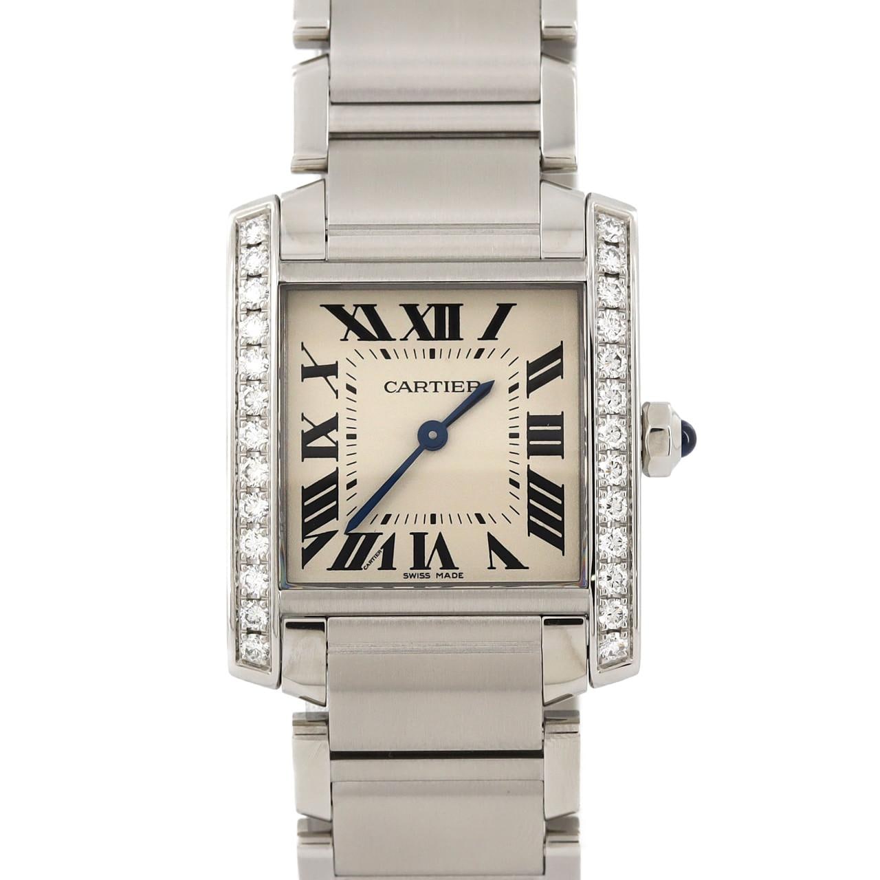 Cartier Tank Francaise MM/D W4TA0009 SS石英