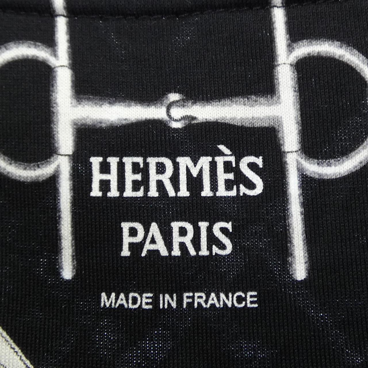 エルメス HERMES PARCOURS SANS FAUTE *16-7704. カットワンピース