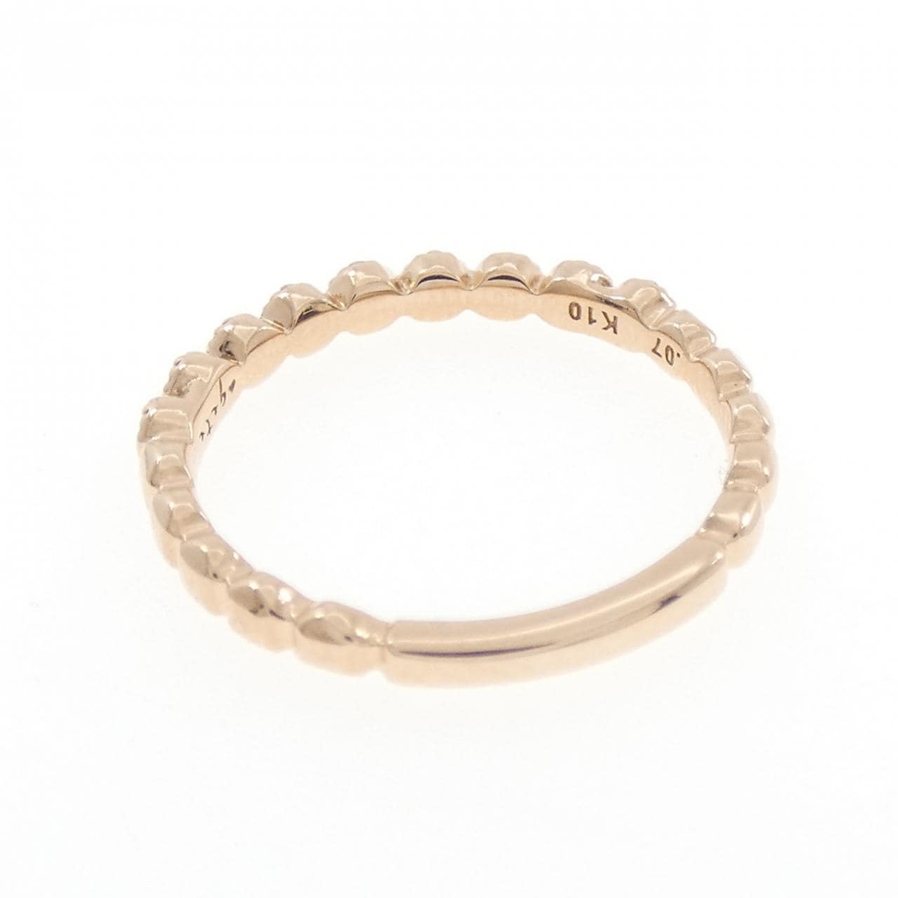 アガット ダイヤモンド リング 0.07CT