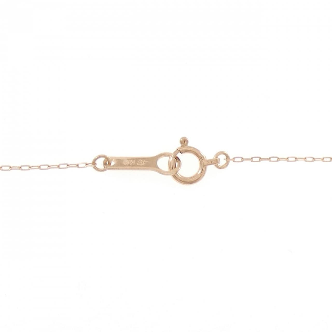 4゜C フラワー キュービック ネックレス