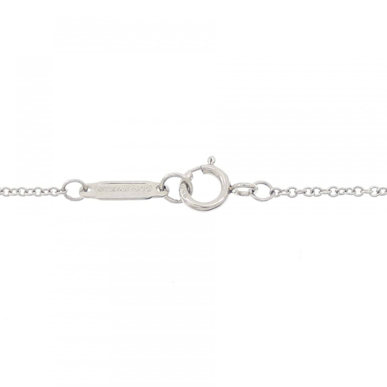 ティファニー ソリティア ネックレス 0.18CT I SI1 3EXT