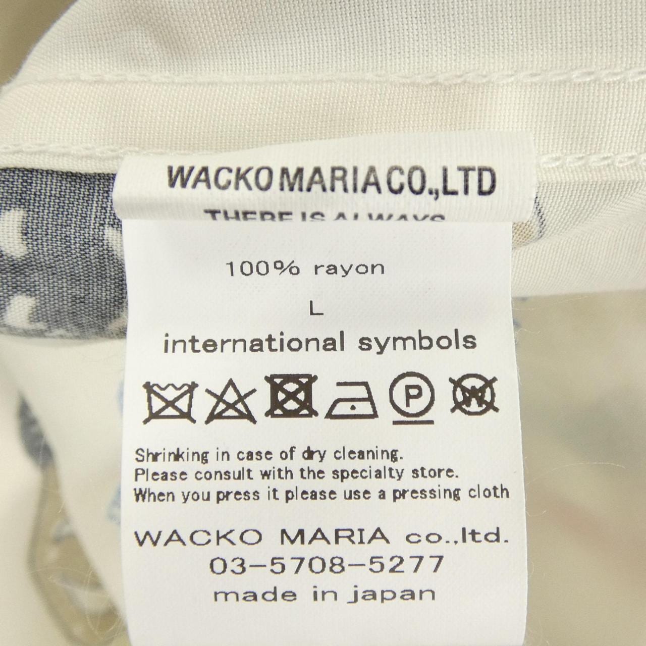 ワコマリア WACKO MARIA 26SS-WMS-HI02 S／Sシャツ
