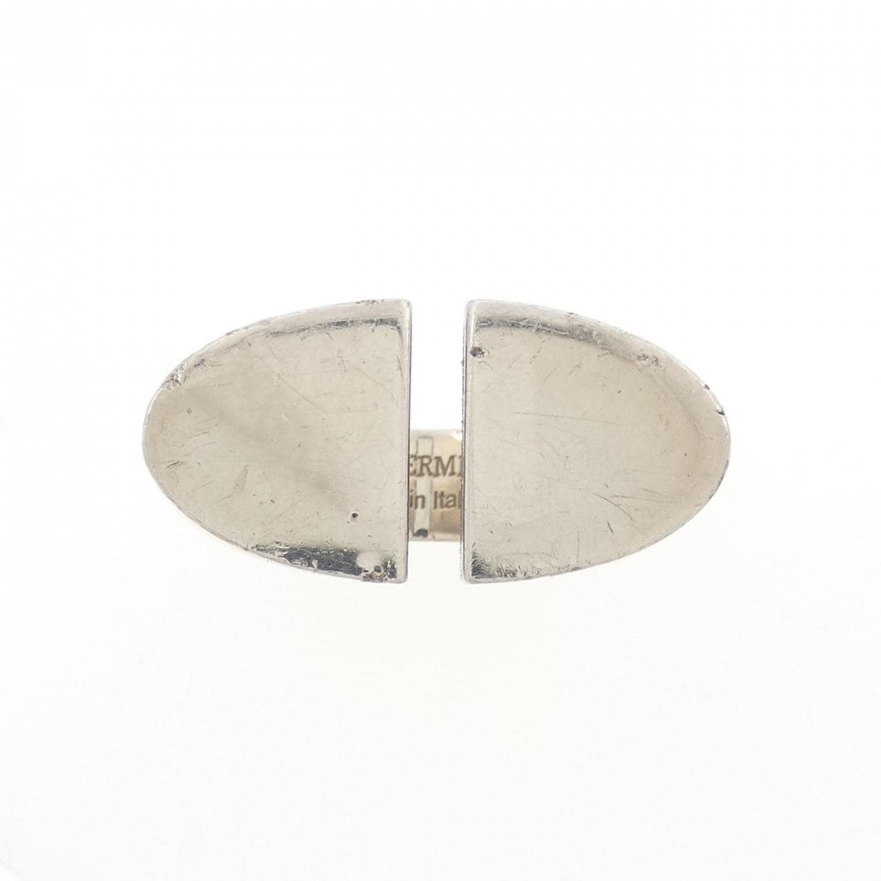 エルメス シェーヌダンクル イニシャル リング