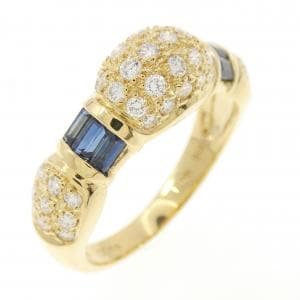 ミキモト サファイヤ リング 0.80CT