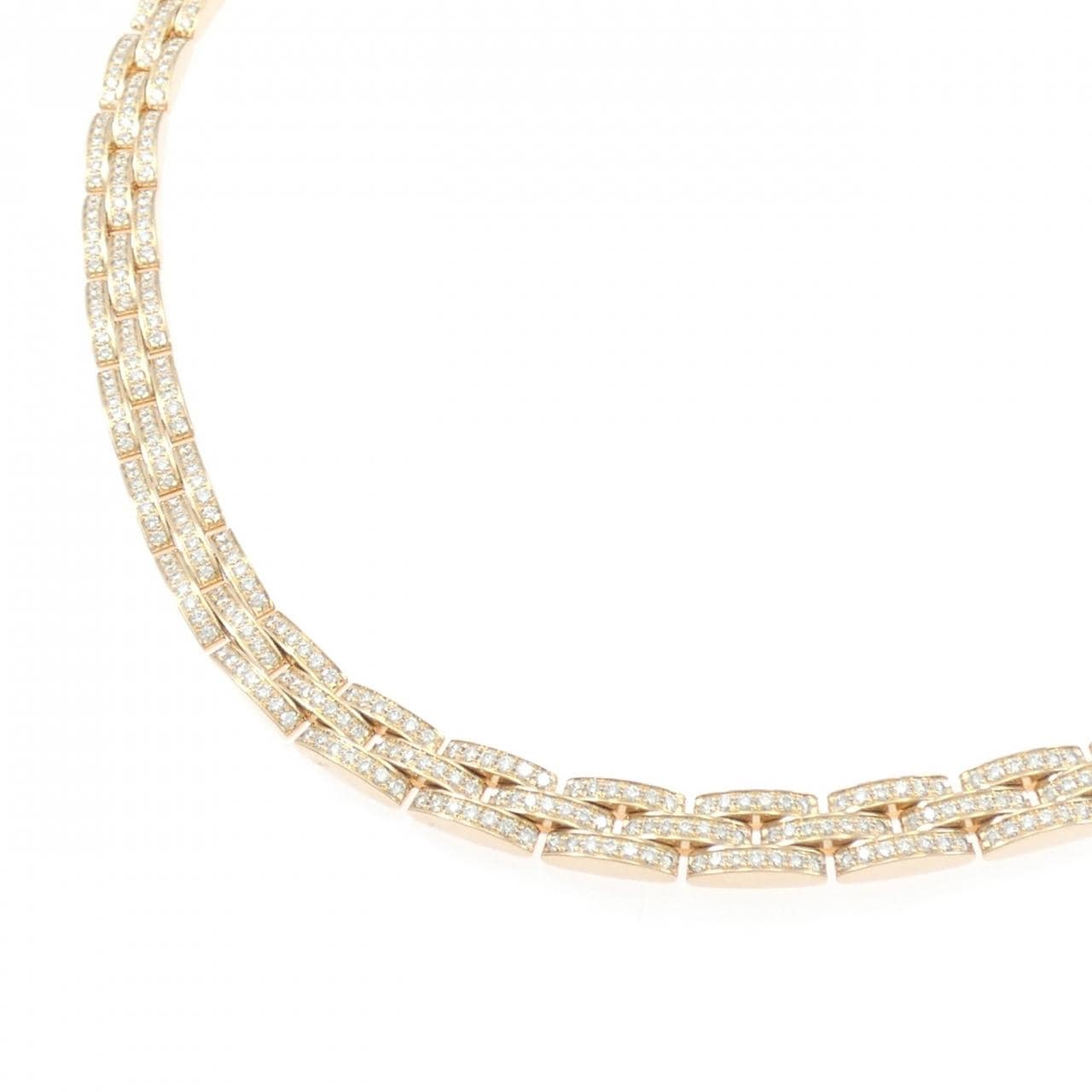 カルティエ マイヨンパンテール フルダイヤ ネックレス