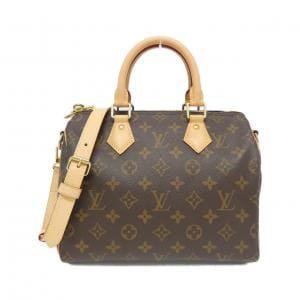 LOUIS VUITTON Monogram Speedy Bandouliere 25 公分 M41113 波士頓包