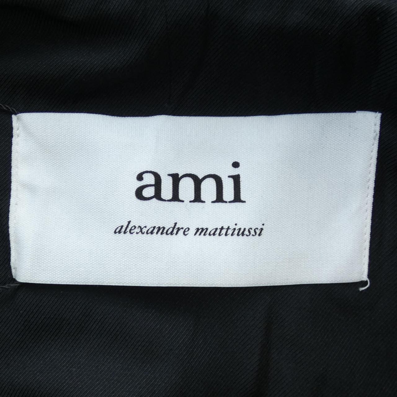 アミ AMI FJK213 レザージャケット