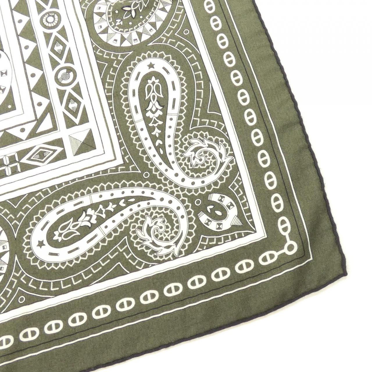 エルメス HERMES CHEVAL DE COEUR BANDANA H244259S カレジェアン140 ショール