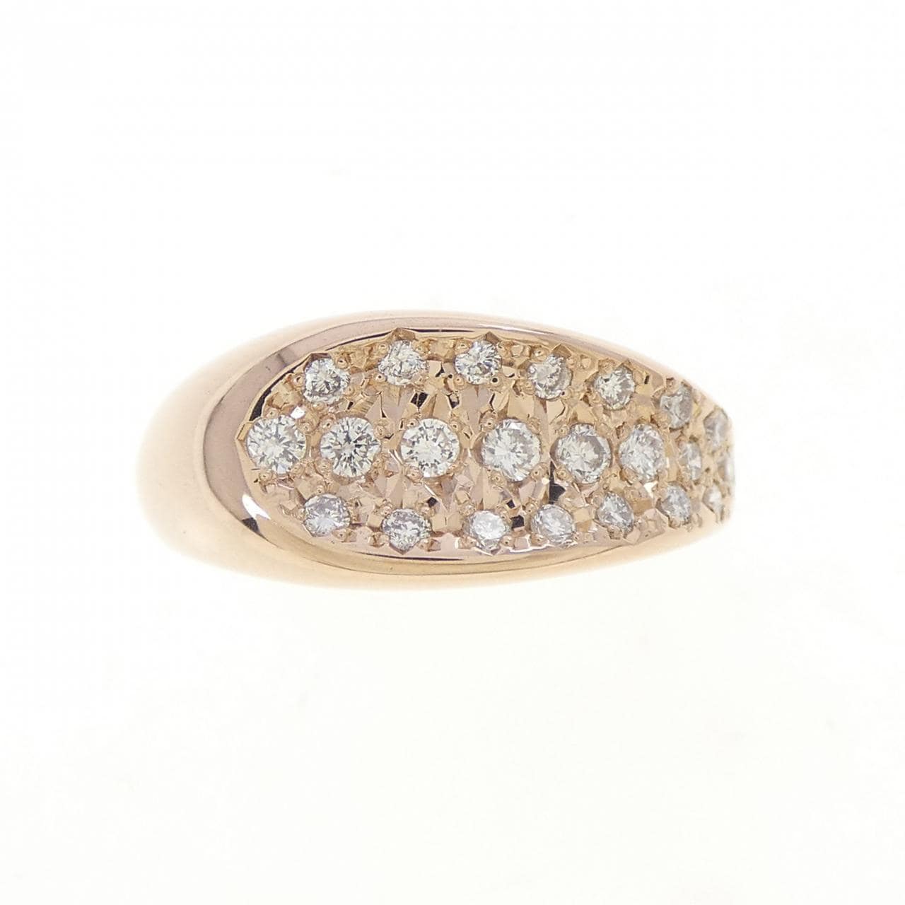 K18PG ダイヤモンド リング 0.30CT