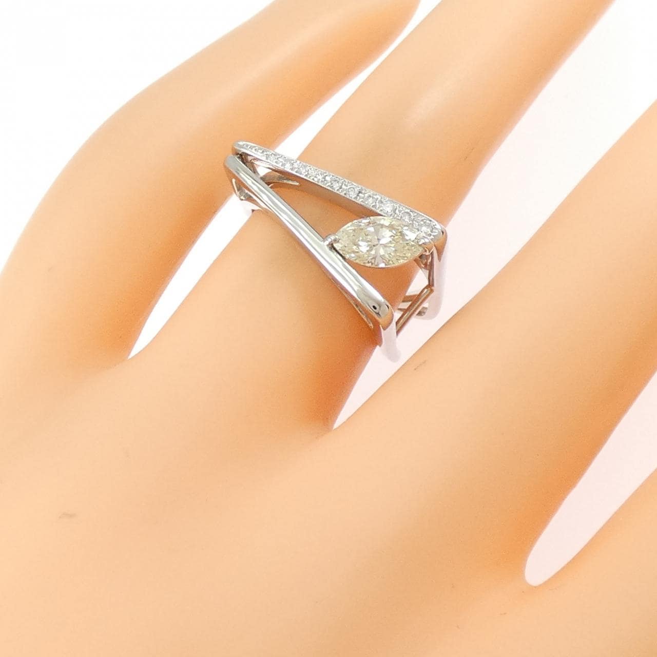 PT900 ダイヤモンド リング 0.509CT
