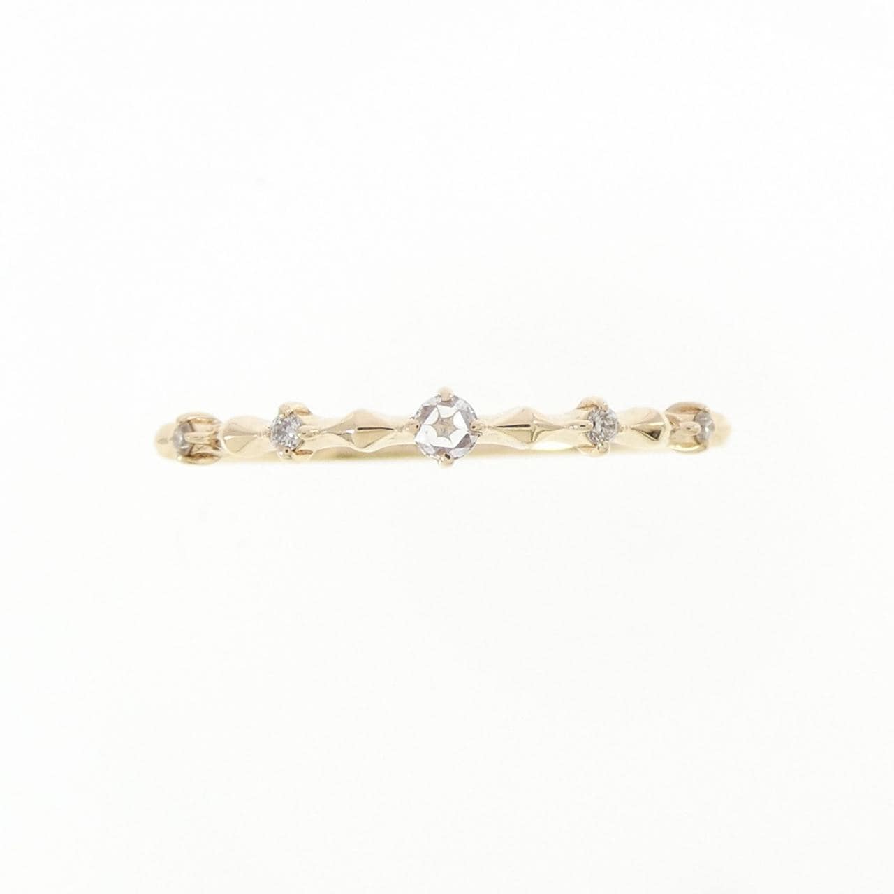 アガット ダイヤモンド リング 0.03CT