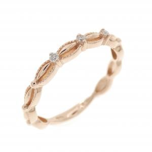 アガット ダイヤモンド リング 0.02CT