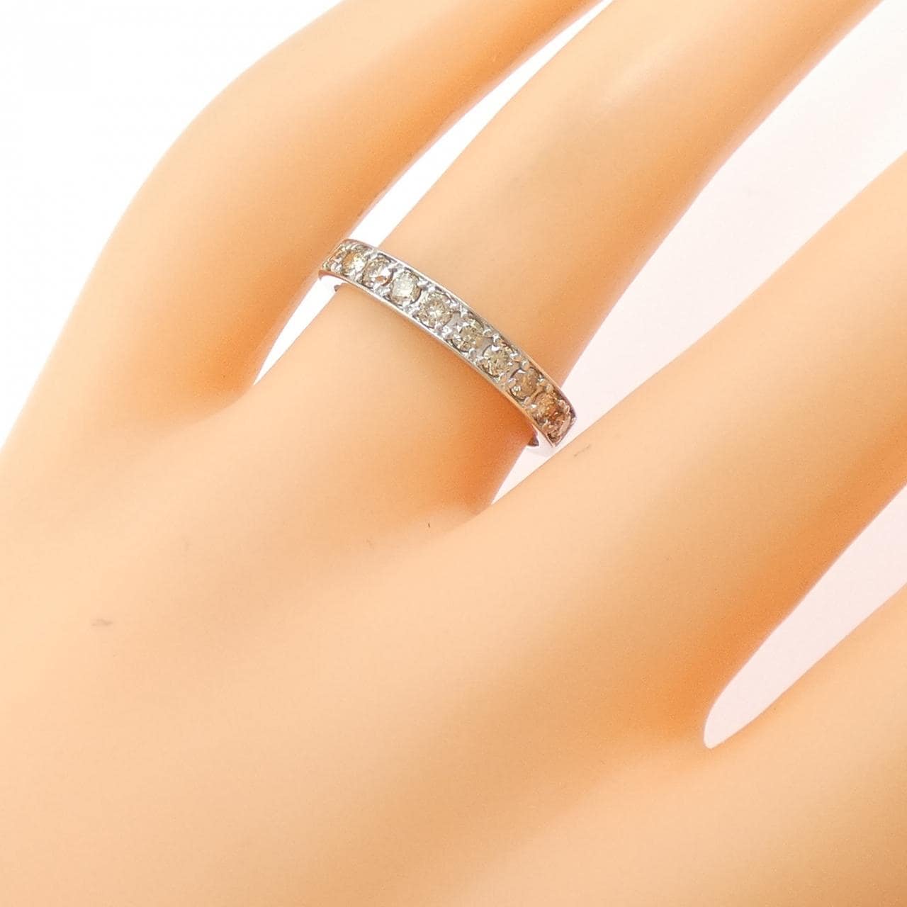 PT950 ダイヤモンド リング 0.40CT