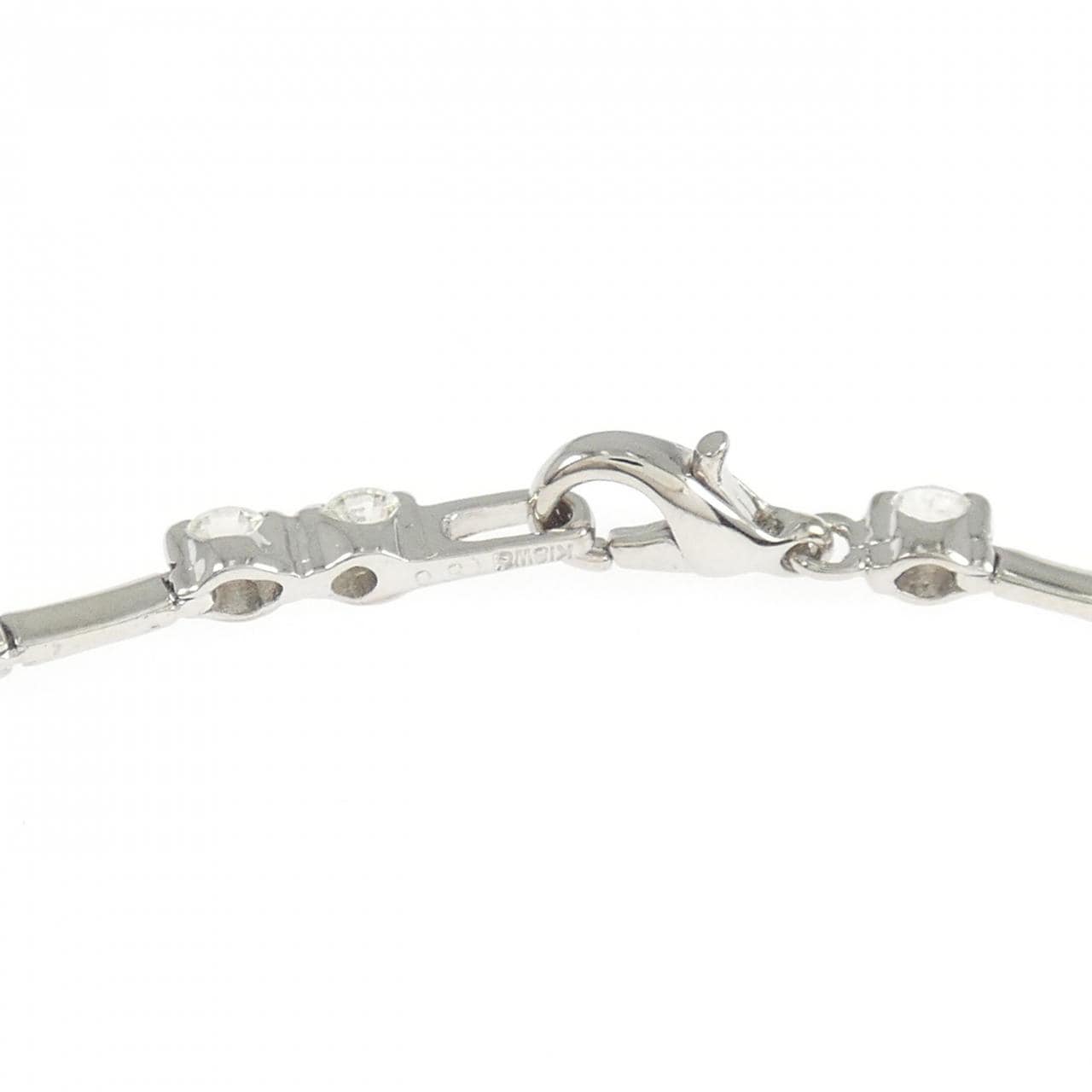 K18WG ダイヤモンド ブレスレット 1.50CT