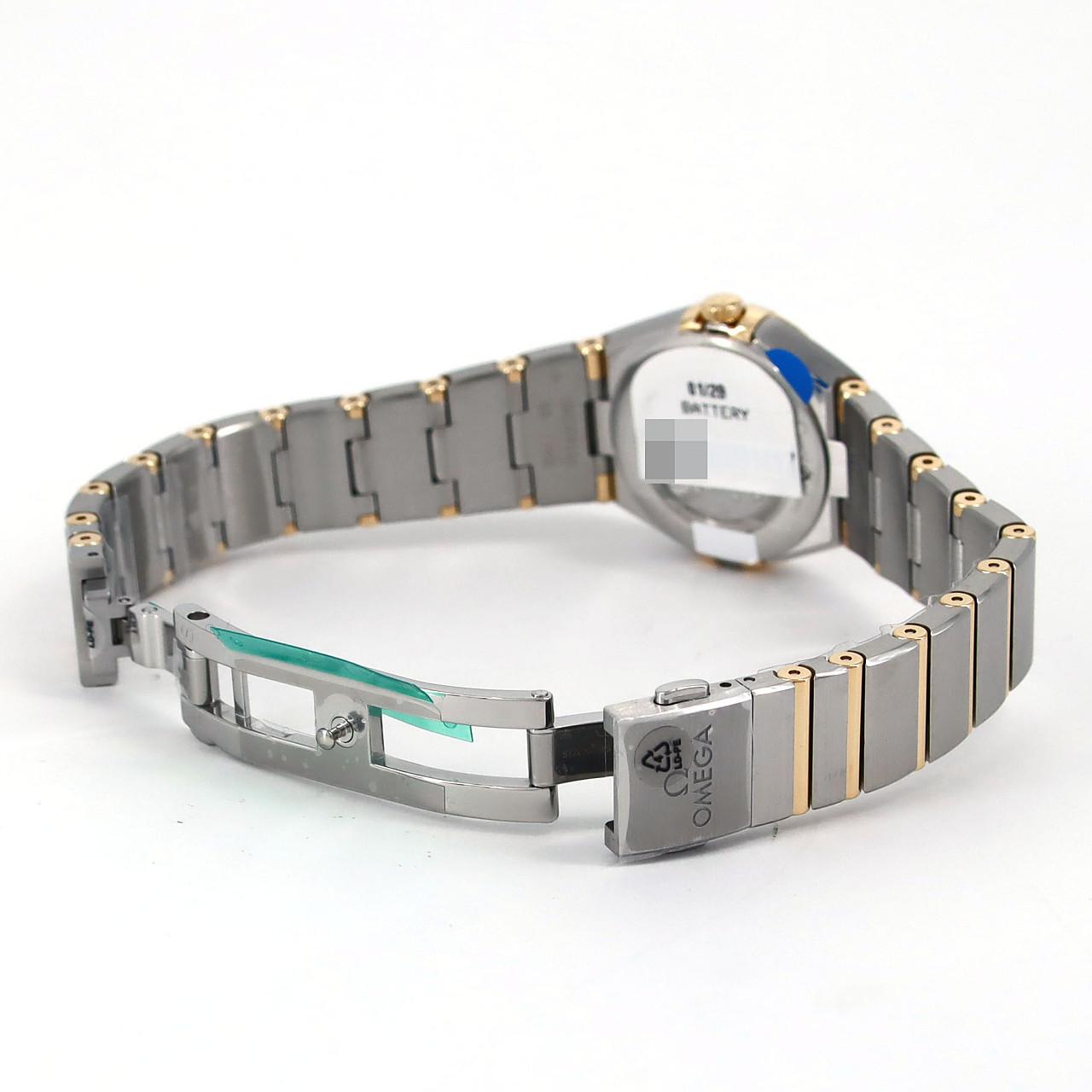 【新品】オメガ コンステレーションブラッシュ コンビ 131.20.25.60.08.001 SSxYG クォーツ