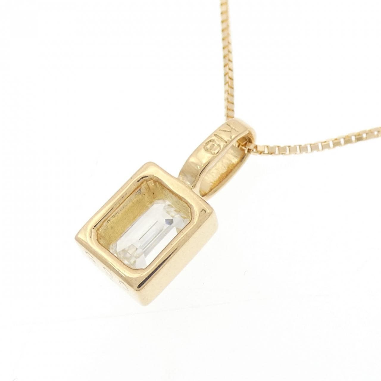 K18YG ダイヤモンド ネックレス 0.55CT