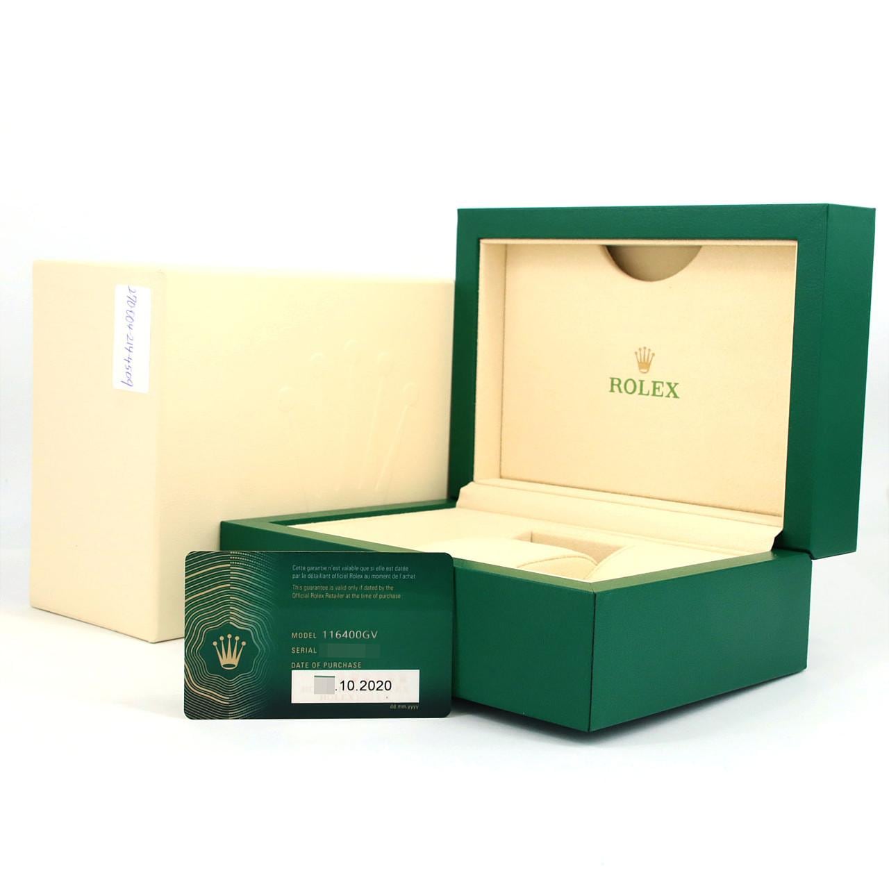 ロレックス ミルガウス 116400GV SS 自動巻 ランダム番