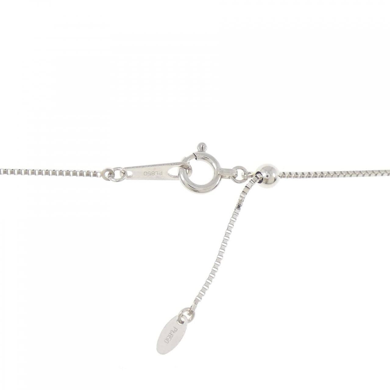 PT900/PT850 ソリティア ダイヤモンド ネックレス 1.381CT
