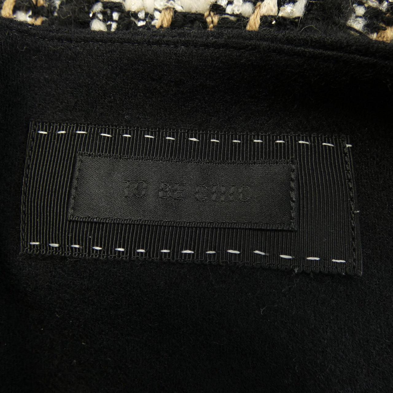 トゥービーシック TO BE CHIC ノーカラージャケット