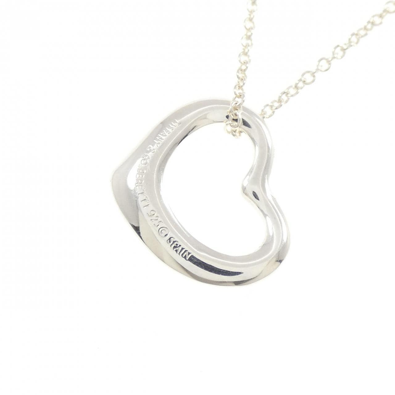 ティファニー オープンハート ネックレス