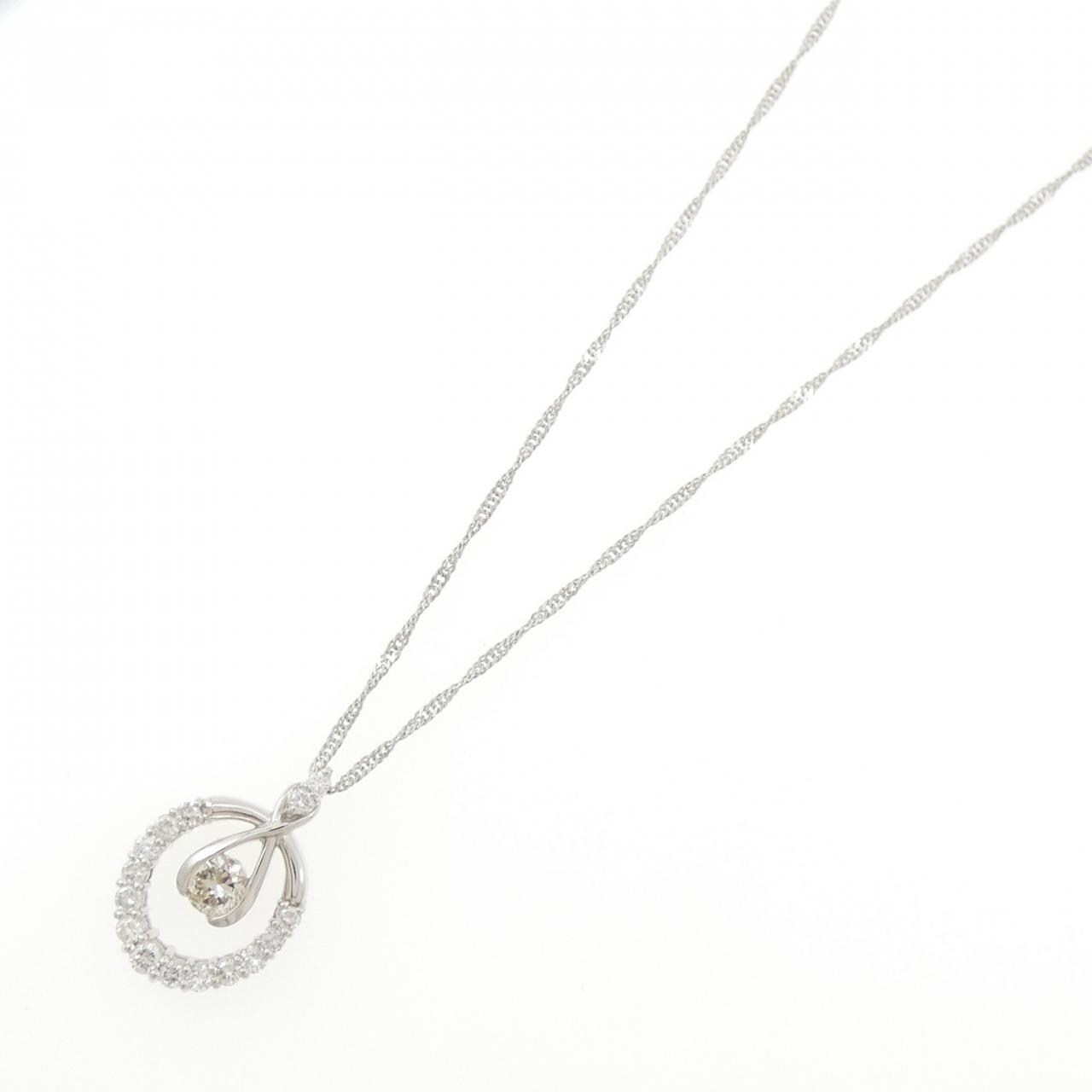 PT900/PT850 ダイヤモンド ネックレス 0.31CT