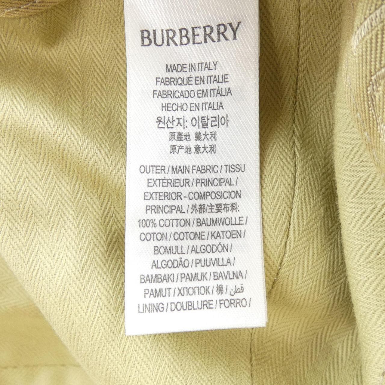 バーバリー BURBERRY キャップ