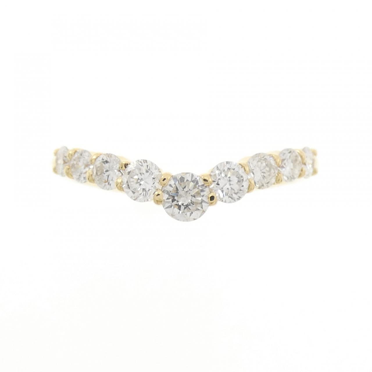 K18YG ダイヤモンド リング 0.53CT