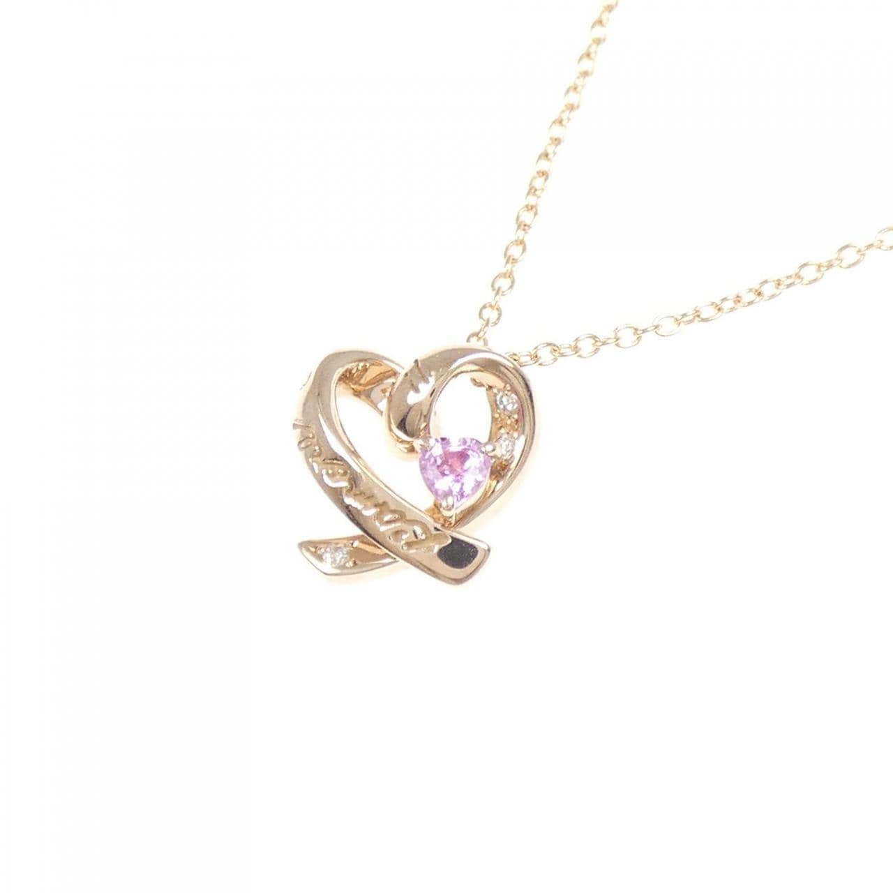 ポンテヴェキオ サファイヤ ネックレス 0.12CT