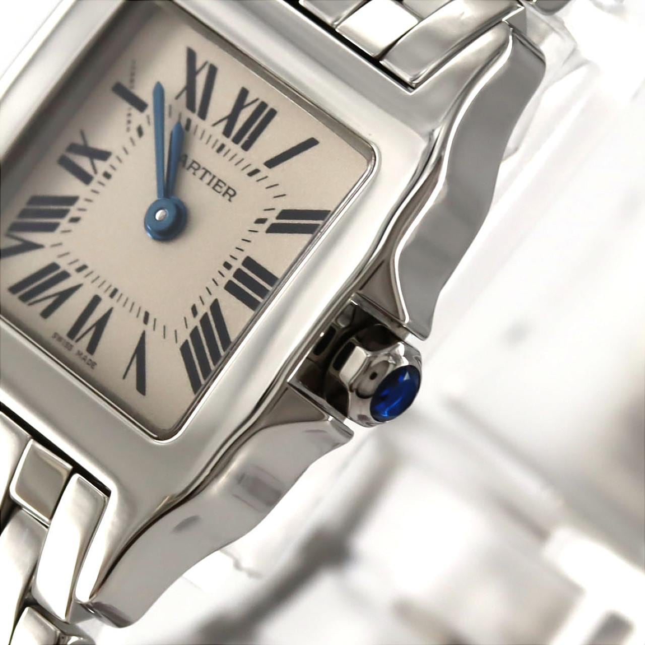 カルティエ サントスドゥモワゼルSM W25064Z5 SS クォーツ