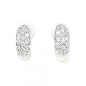 TASAKI Pave Diamond Earrings 0.38CT