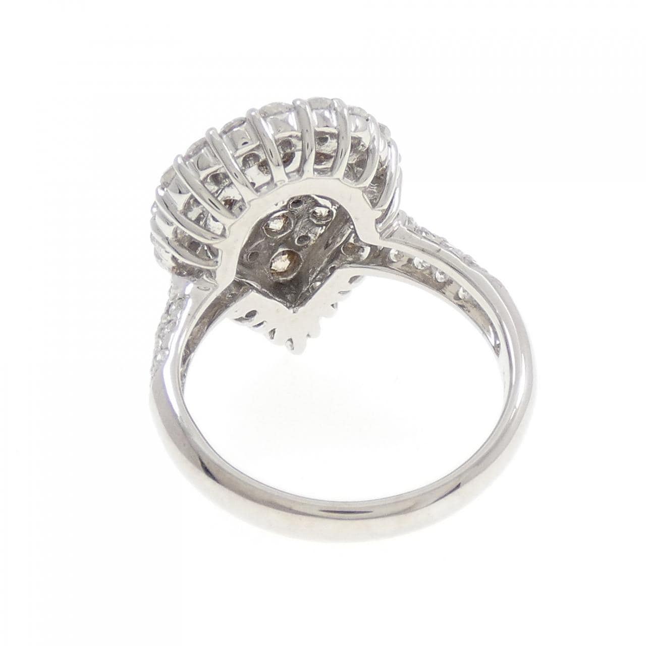 K18WG ダイヤモンド リング 2.25CT