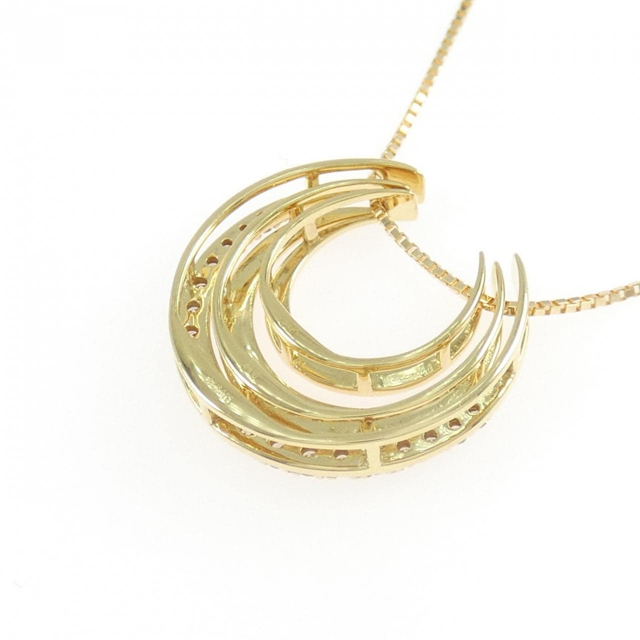 ジーエスティービー ダイヤモンド ネックレス 0.25CT