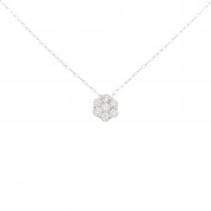 PT900/PT850 ダイヤモンド ネックレス 0.30CT