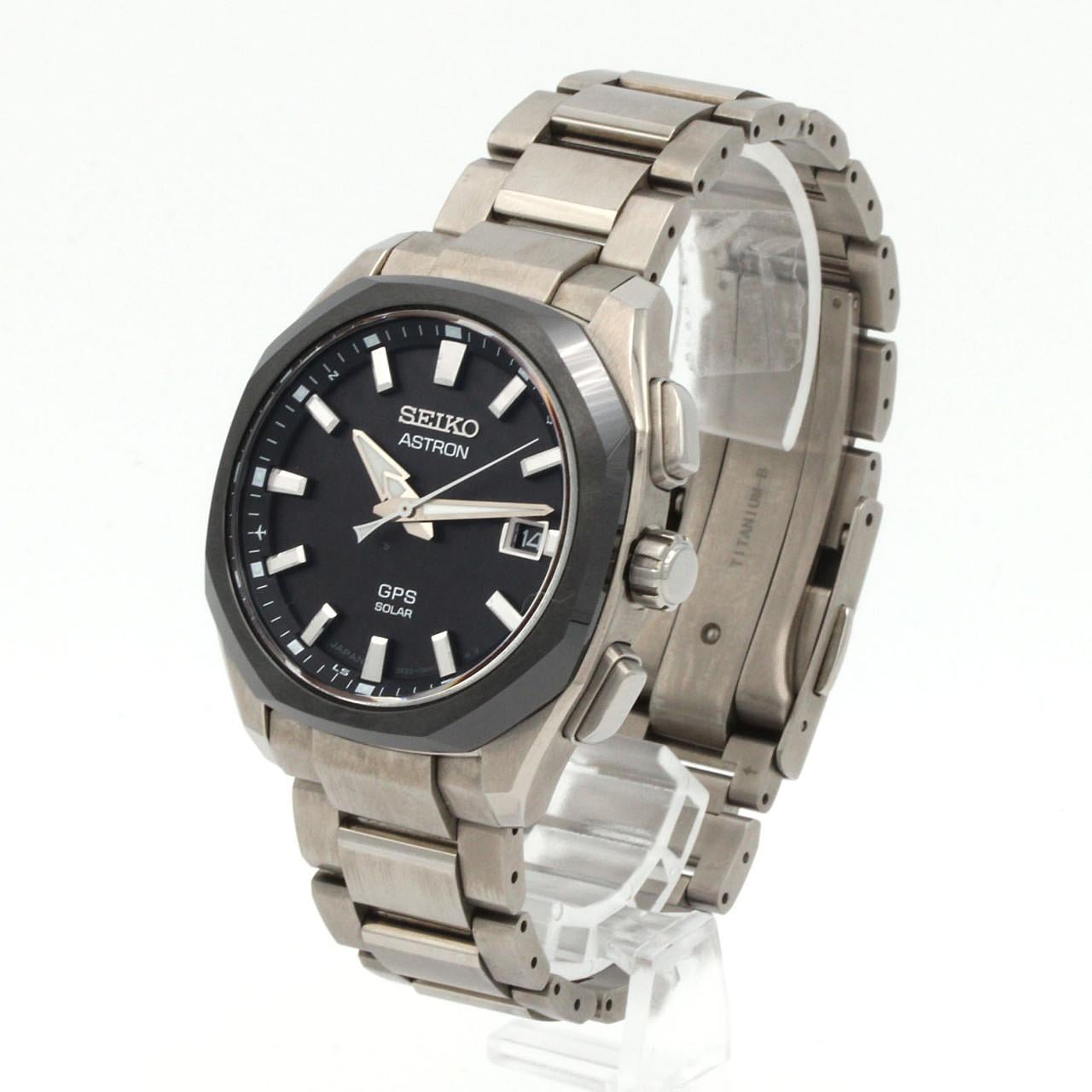 セイコー アストロンGPS 3X22-0AD0/SBXD007 TI ソーラークォーツ