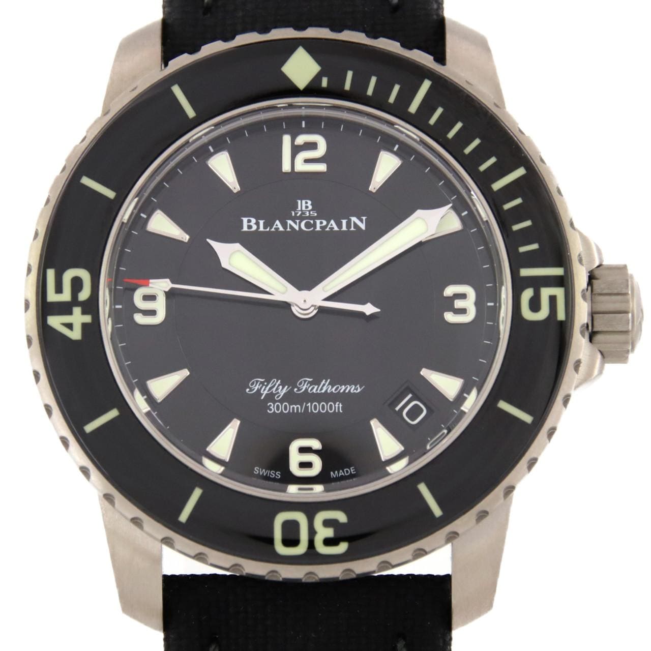 Blancpain五十噚 TI 5015-12B30-B52A TI自動上弦