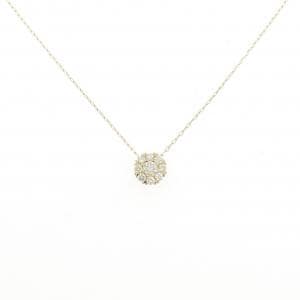 K18YG ダイヤモンド ネックレス 0.20CT