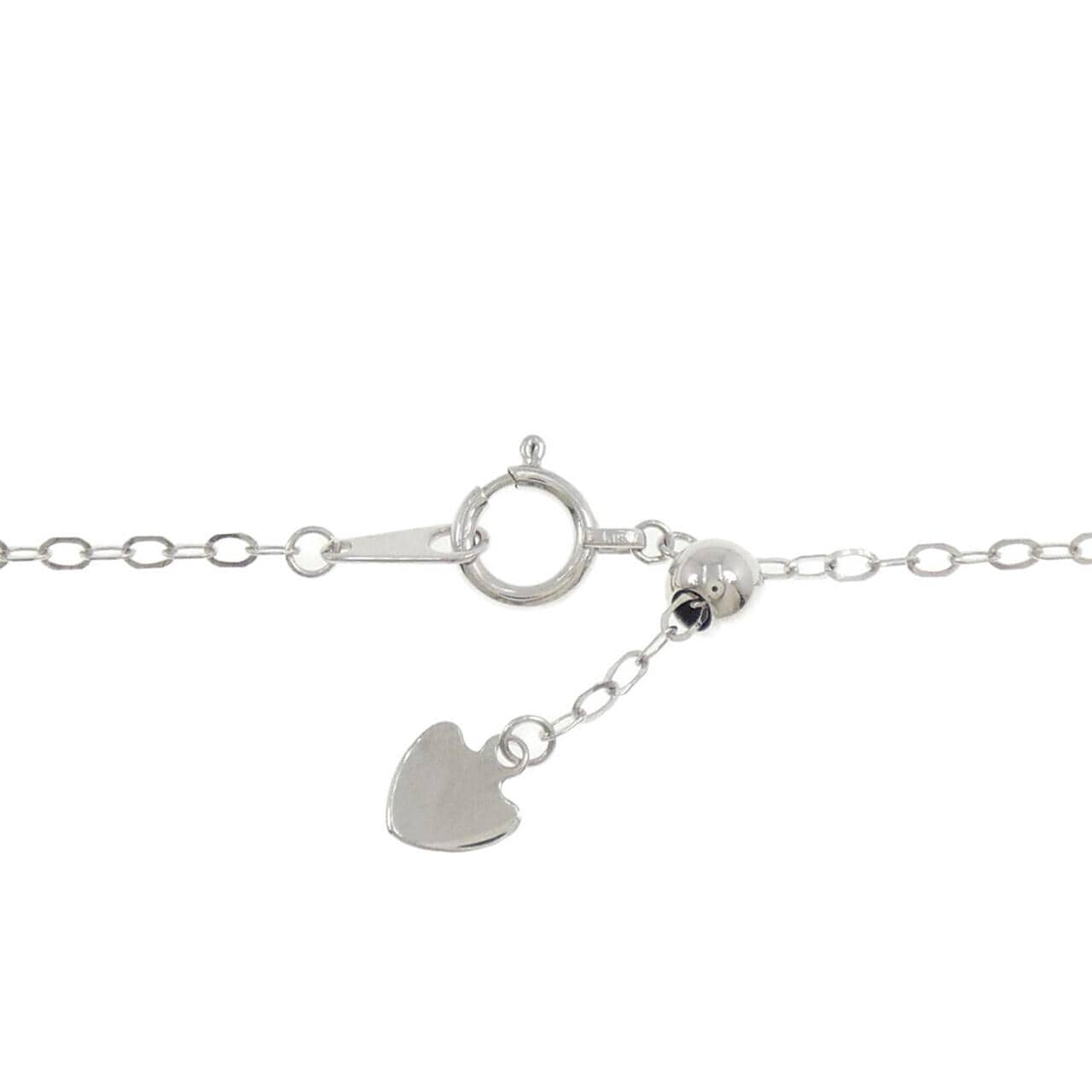 K18WG ネックレス