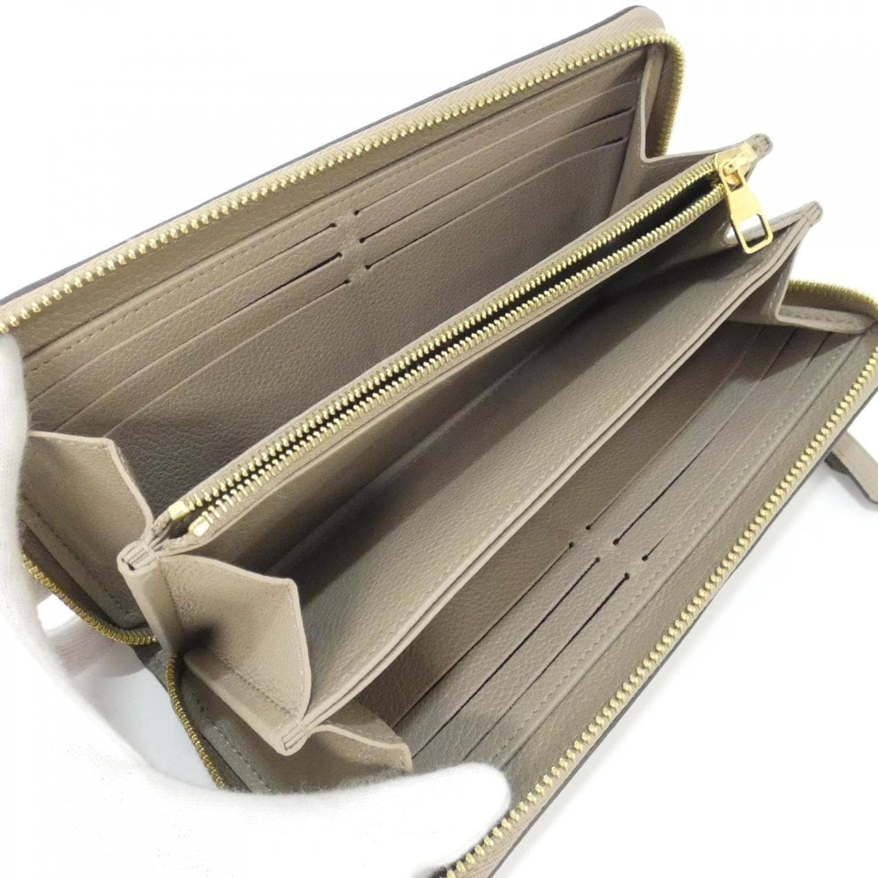 ルイヴィトン バイカラー モノグラム アンプラント ジッピー ウォレット M69794 財布