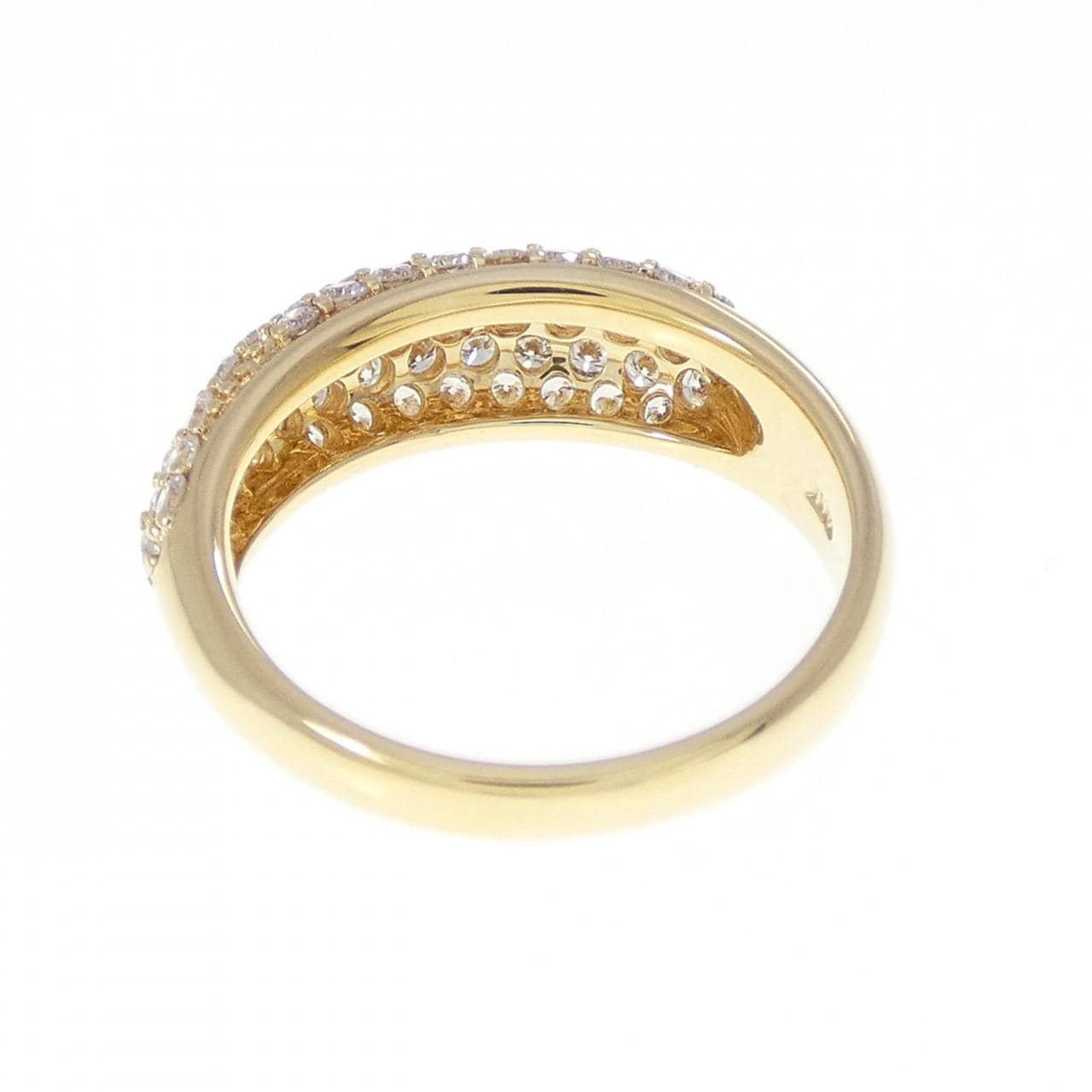 K18YG ダイヤモンド ピンキーリング 0.60CT