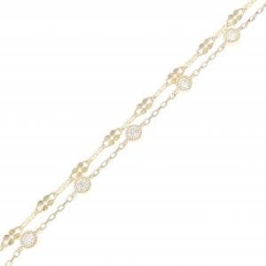 【リメイク】K10YG ダイヤモンド ブレスレット 0.30CT