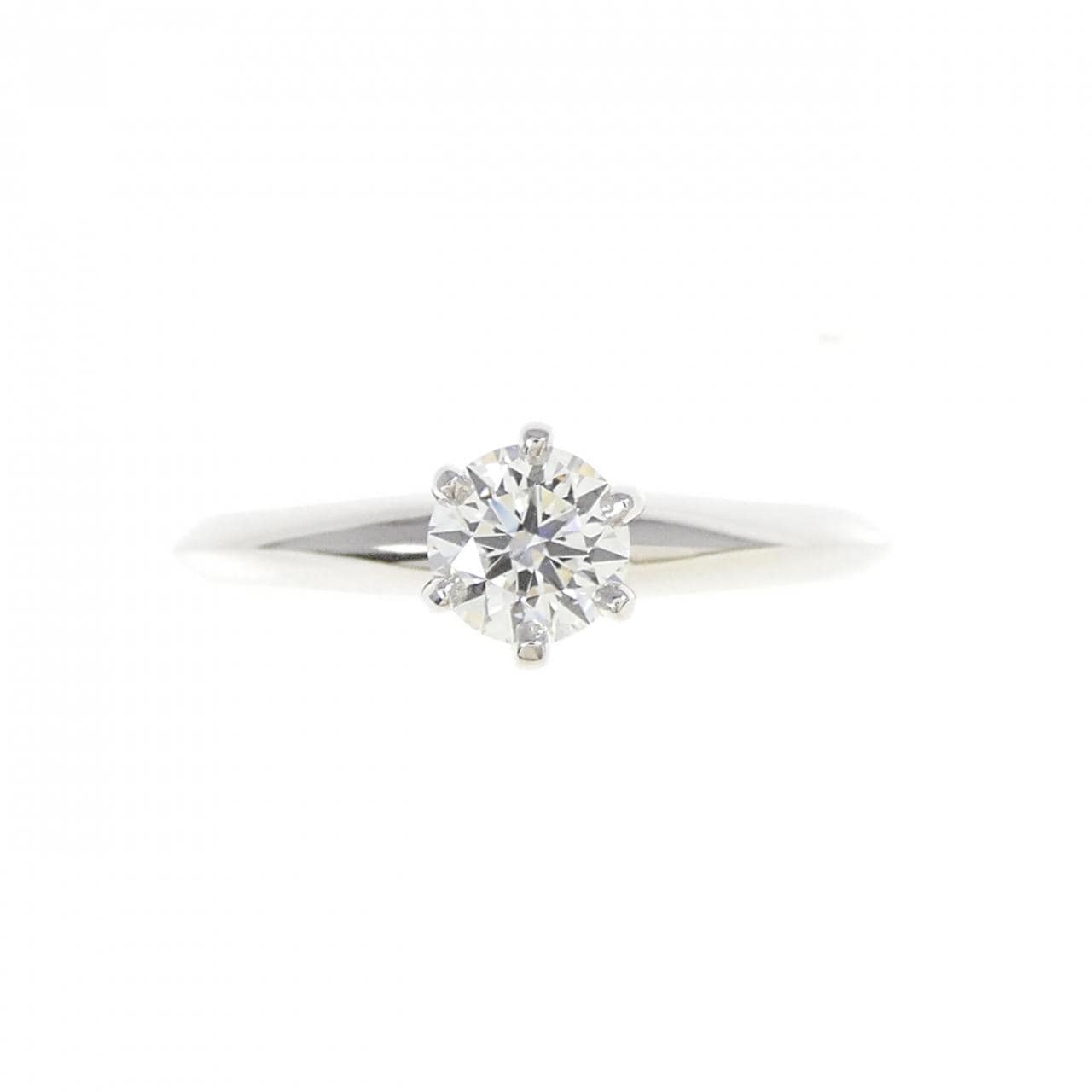 ティファニー クラシックソリティア リング 0.29CT H VVS2 EXT