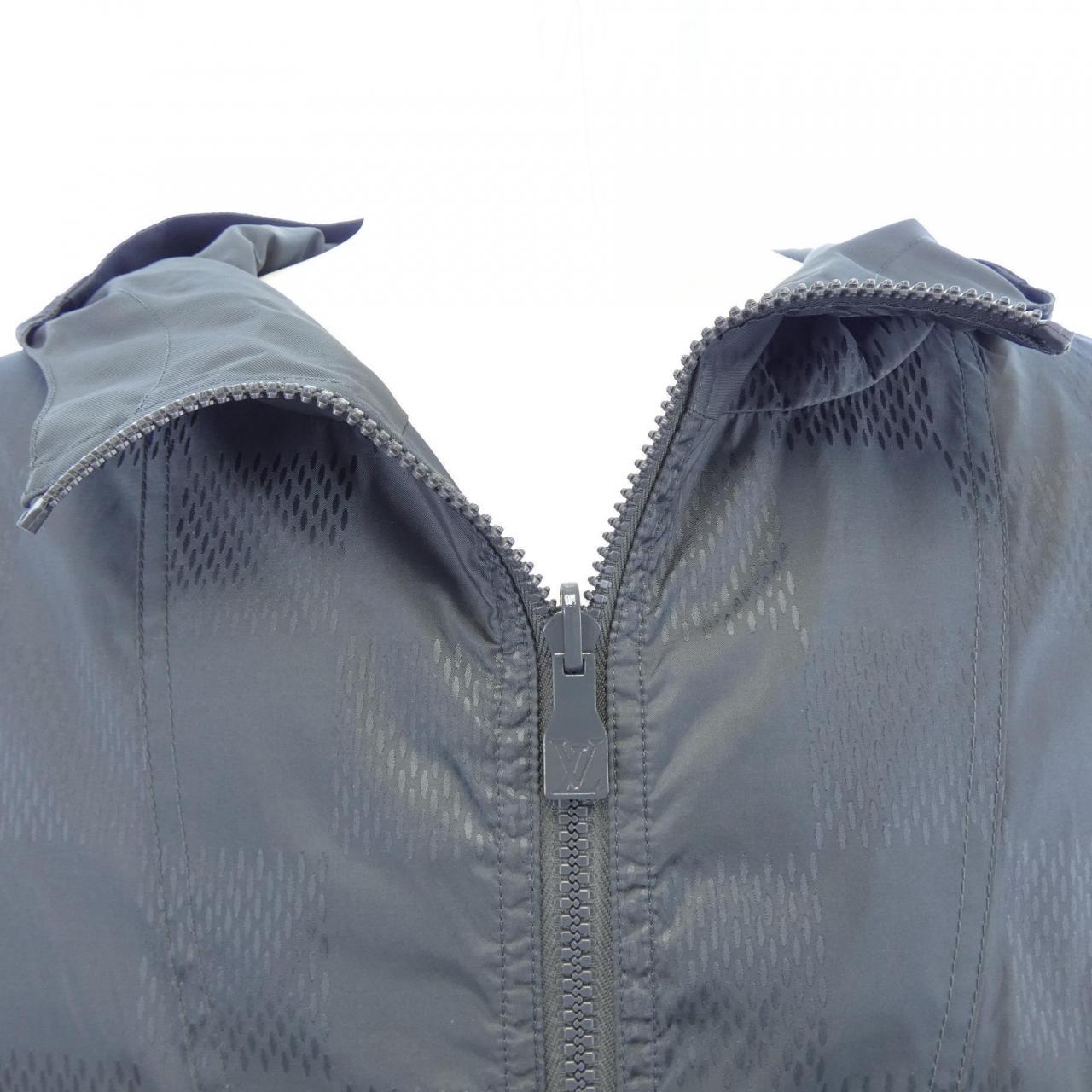LOUIS VUITTON Damier 提花雙面尼龍風衣 HSB46WMO6 束腰夾克