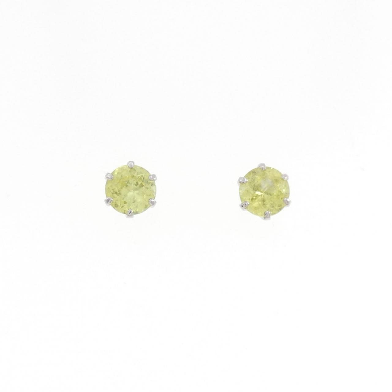 PT900 スフェーン ピアス 1.47CT