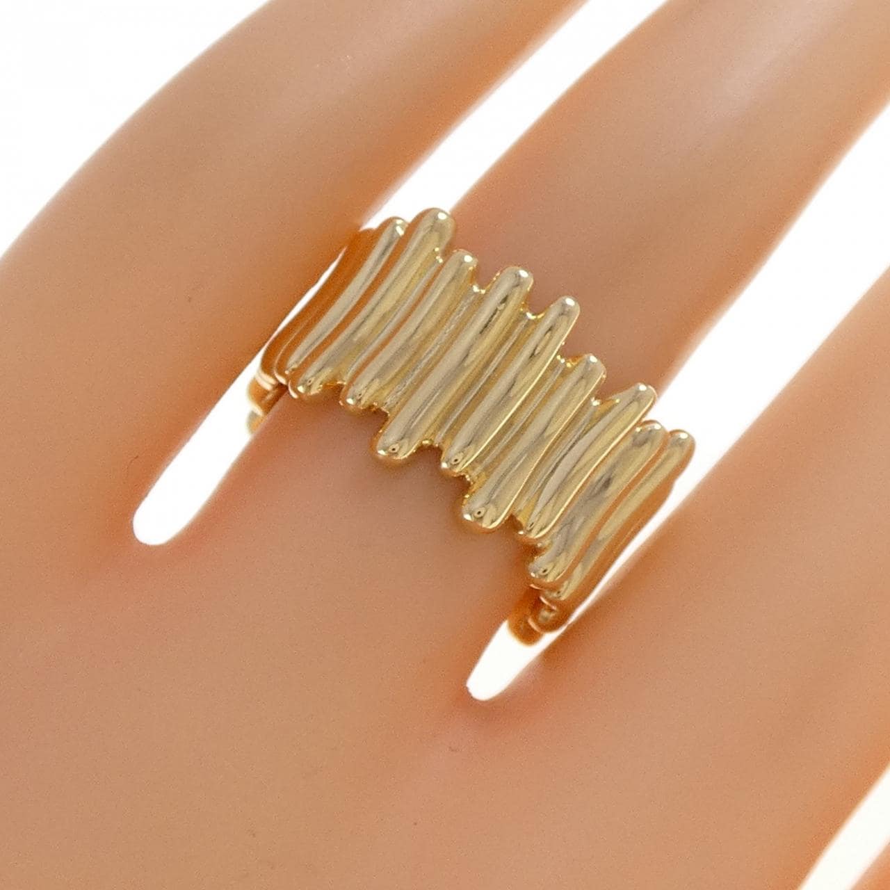 【ヴィンテージ】ティファニー コンケイブバー リング