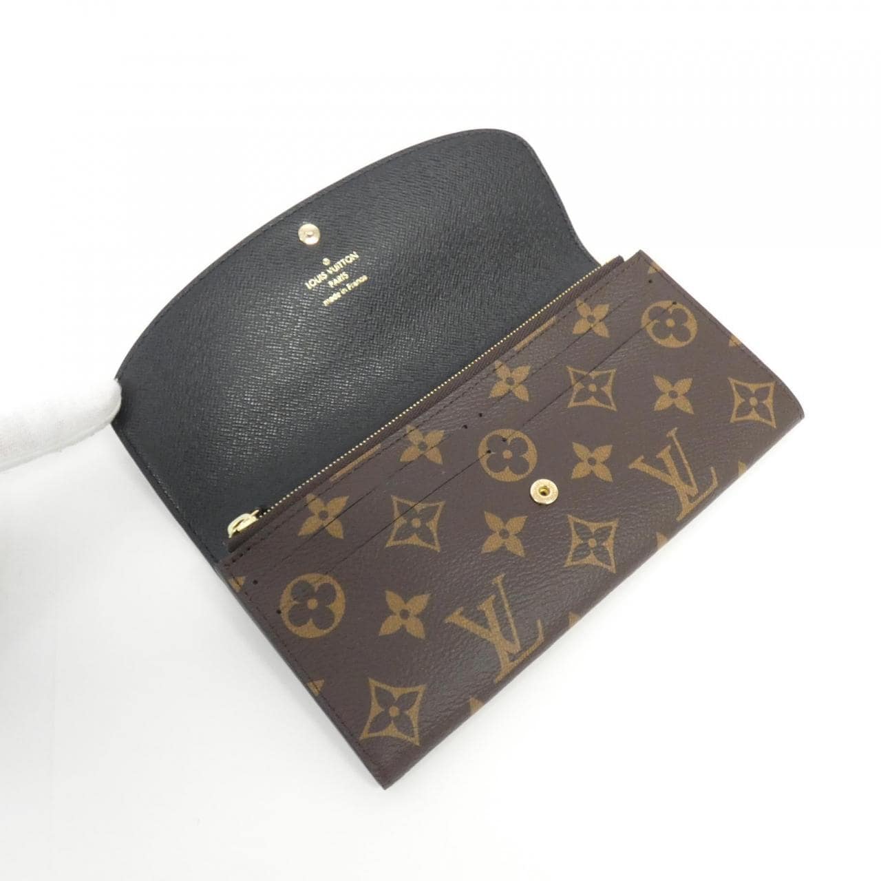 LOUIS VUITTON Monogram Reverse Portefeuille Emily M82157 皮夾