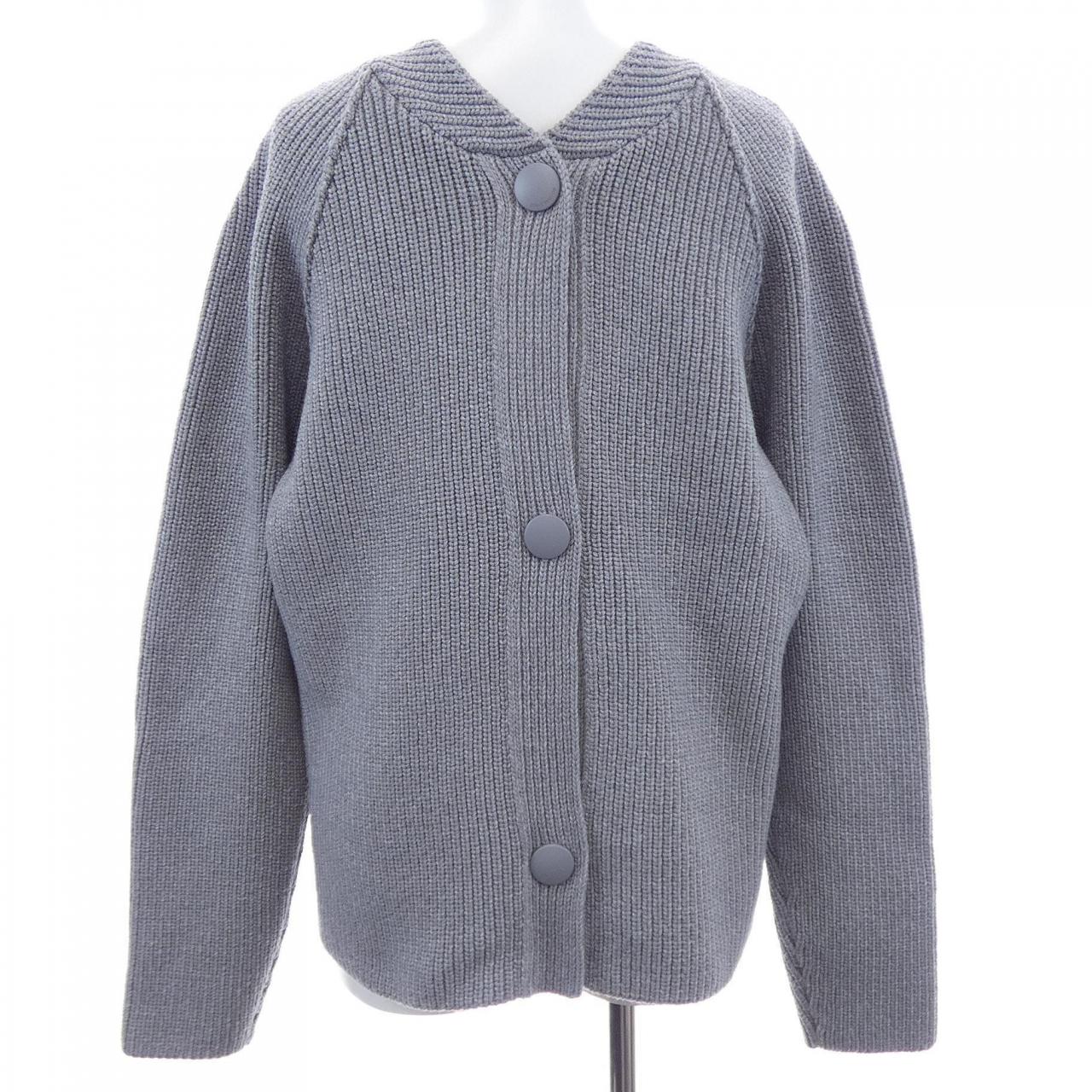 ルイヴィトン LOUIS VUITTON リブニットカーディガン FRKC95QFL カーディガン