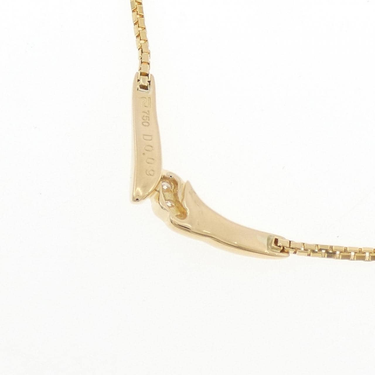 ポーラ ダイヤモンド ネックレス 0.09CT