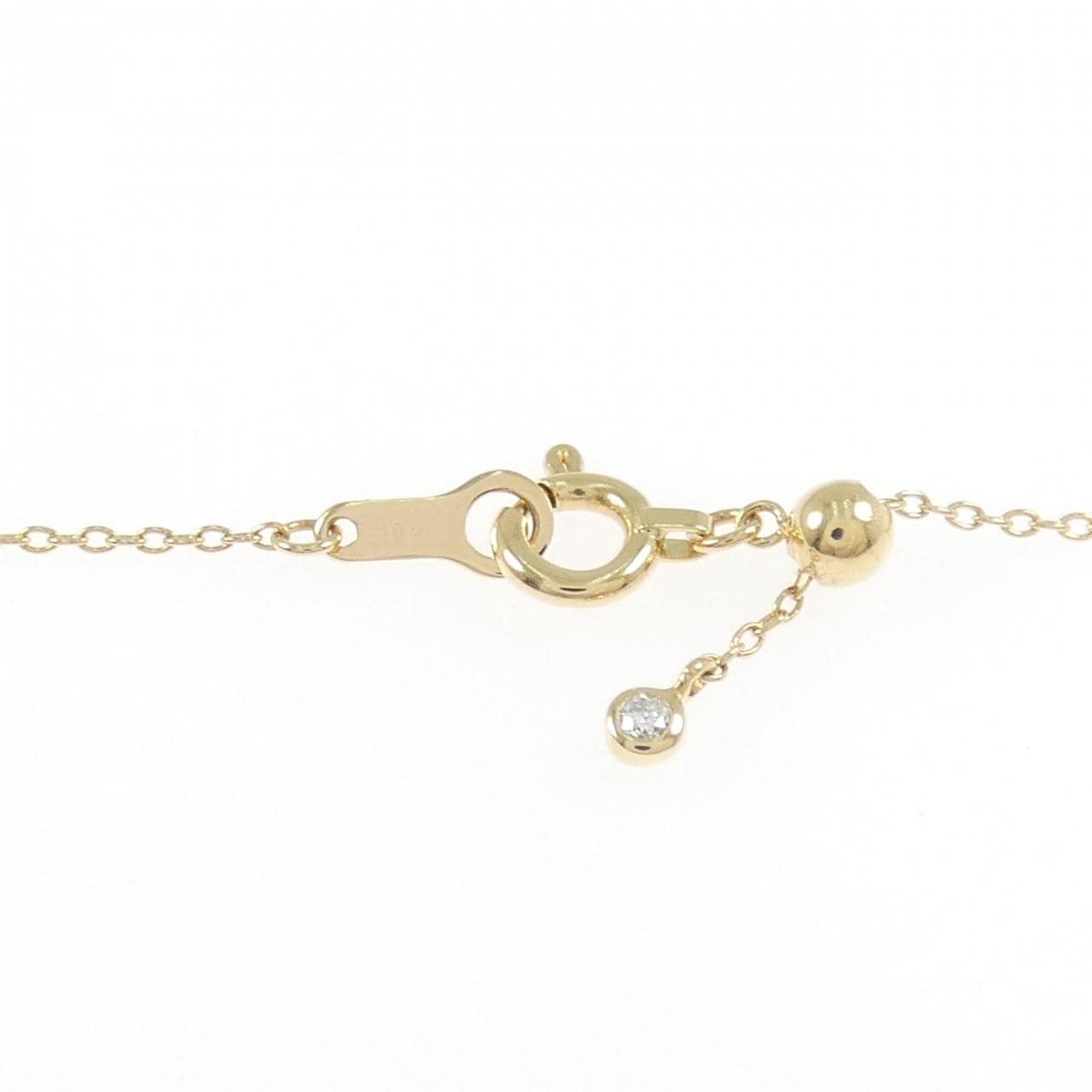 エテ K18YG ネックレス 0.01CT