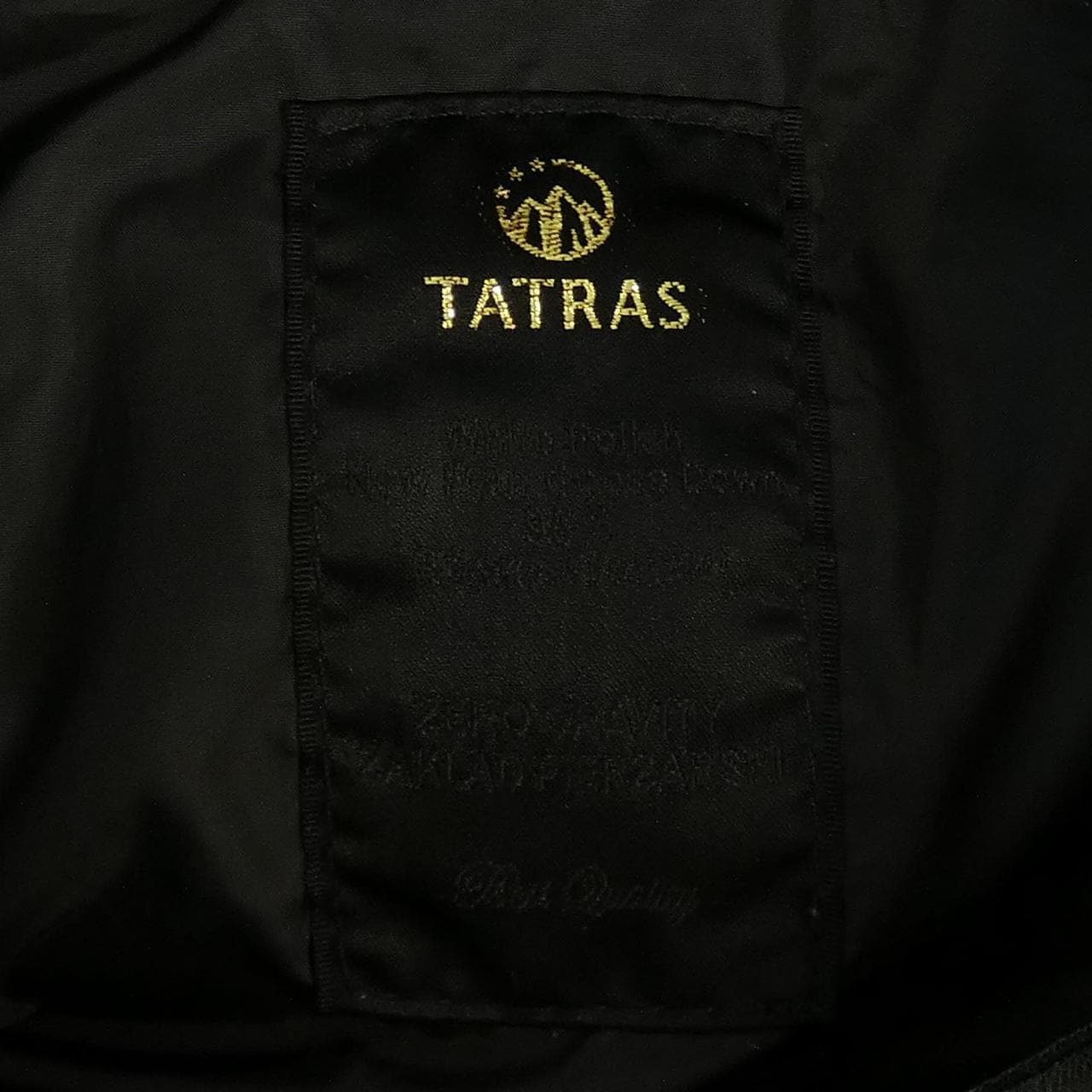 タトラス TATRAS MTA-468 ダウンベスト
